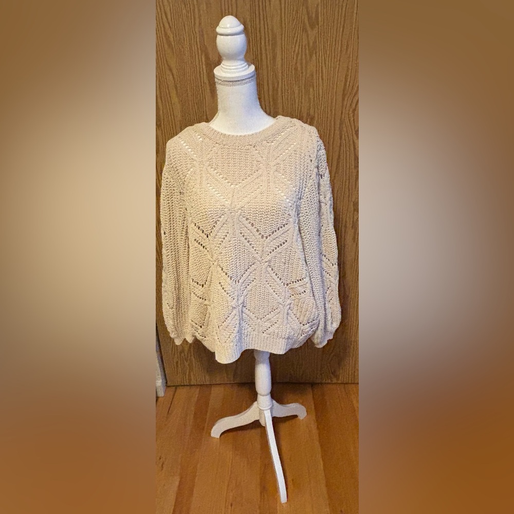 Maurices Cream Knit Sweater
